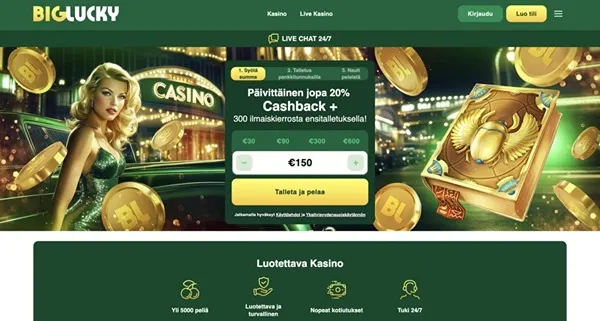 Big Lucky Homepage